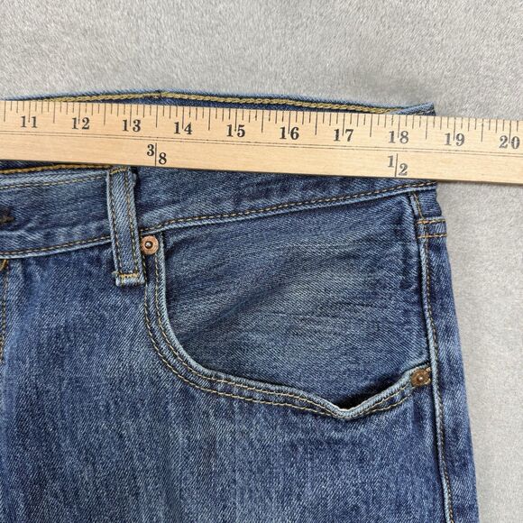 Levi’s 501xx Jeans Men’s 38x32 Blue Cotton Denim Button Fly Classic Casual - Picture 6 of 11